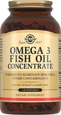 Солгар (Solgar) Омега-3 концентрат риб'ячого жиру капсули №120