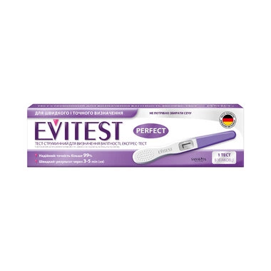 Тест Евітест (Evitest) для визначення вагітності струменевий 1 шт