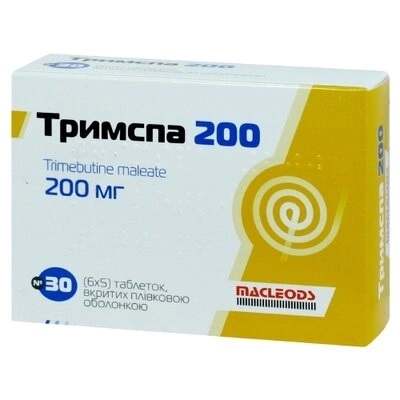 Тримспа таблетки вкриті оболонкою 200 мг №30 — Фото 1