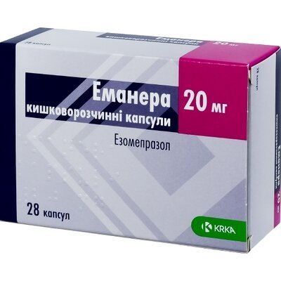 Еманера капсули 20 мг №28 — Фото 1