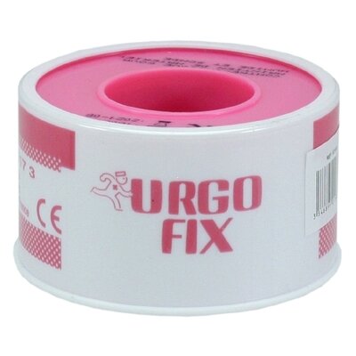 Пластир Урго Ургофікс (URGO) котушка тканий розмір 2,5 см*5 м 1 шт — Фото 1