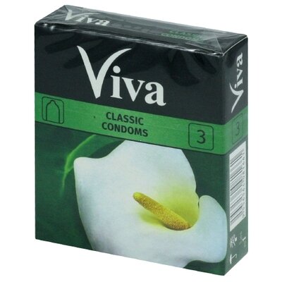Презервативы Вива (Viva) классические 3 шт — Фото 1