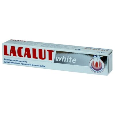 Зубна паста Лакалут Вайт (Lacalut White) 50 мл — Фото 1