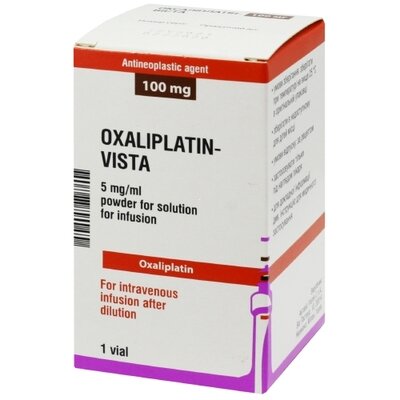 Оксаліплатін-Віста порошок для інфузій флакон 100 мг №1 — Фото 1
