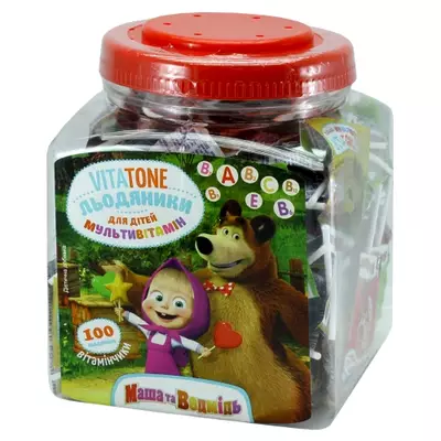 Витатон (Vitatone) Мультивитамин леденцы 6 г банка №100 — Фото 1