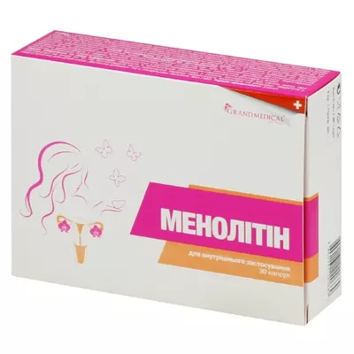 Менолітін капсули №30 — Фото 1