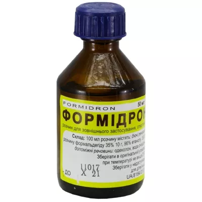 Формидрон раствор спиртовый для наружного применения флакон 50 мл — Фото 1