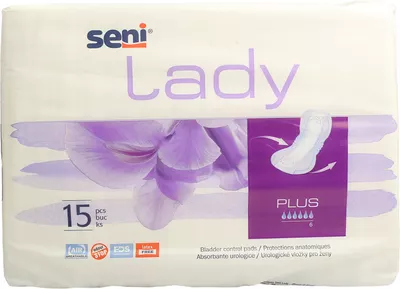 Прокладки урологічні жіночі Сені Леді Плюс (Seni Lady Plus) 15 шт — Фото 1