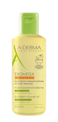 А-Дерма (A-Derma) Екзомега Контрол олія-емолент очищуюча 200 мл — Фото 1