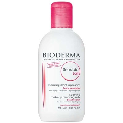 Биодерма (Вioderma) Сансибио молочко очищающее для чувствительной кожи лица 250 мл — Фото 1