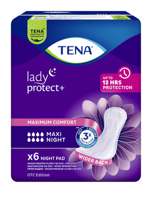 Прокладки урологічні жіночі Тена Леді Максі Найт (Tena Lady Mахі Night) 6 шт — Фото 3