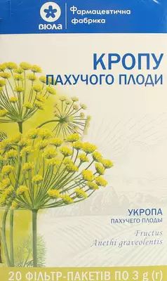 Укропа пахучего плоды в фильтр-пакетах 3 г №20 — Фото 1
