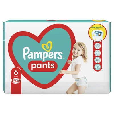 Подгузники-трусики для детей Памперс Пантс Экстра Лардж (Pampers Pants Extra Large) размер 6 (14-19 кг) 44 шт — Фото 2