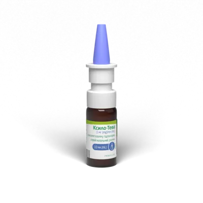 Ксило-Тева спрей назальний 0,1% флакон 10 мл — Фото 2