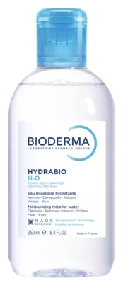 Биодерма (Вioderma) Гидрабио Н2О лосьон мицеллярный для чувствительной обезвоженной кожи лица 250 мл — Фото 1