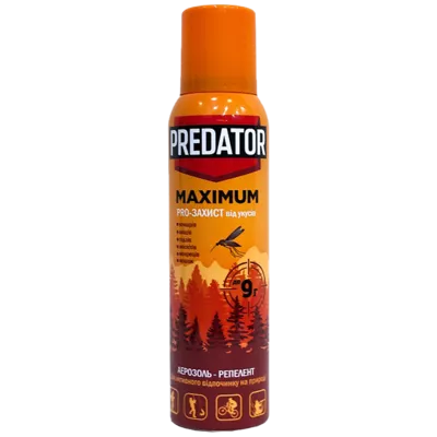 Предатор Максимум (Predator Maximum) аерозоль репелент 150 мл — Фото 1