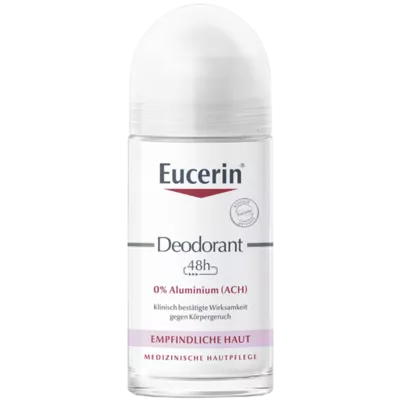Юцерин (Eucerin) дезодорант шариковый 48 часов защиты без алюминия для чувствительной кожи 50 мл — Фото 1