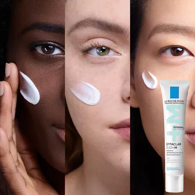 Ля Рош (La Roche-Posay) Ефаклар Дуо+М гель-крем потрійної дії для корекції недоліків проблемної шкіри та запобігання їх повторній появі 40 мл — Фото 10