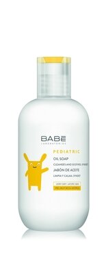 Бабе Лабораториос (Babe Laboratorios) Педиатрик мыло на масляной основе для сухой и атопической кожи 200 мл — Фото 1