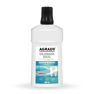 Аградо (Agrado) ополаскиватель для полости рта отбеливающий 500мл — Фото 1
