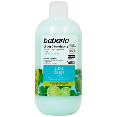 Бабария (Babaria) Шампунь-очищающий для волос SOS против перхоти 500 мл — Фото 1