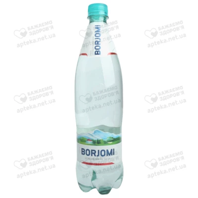 Вода мінеральна Боржомі пляшка 0,75 л — Фото 1