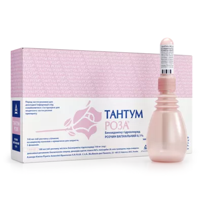 Тантум роза раствор 0,1% флакон 140 мл №5 — Фото 1