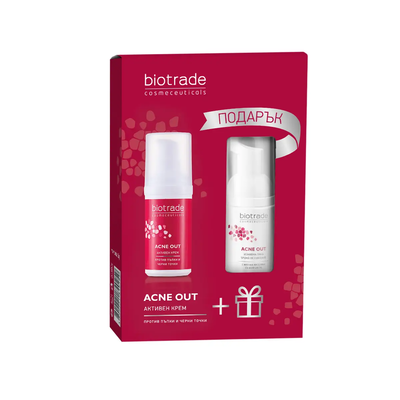 Біотрейд (Biotrade) Акне Аут набір (крем антивний 30 мл + піна очищуюча 20 мл) — Фото 1
