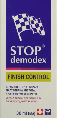 Стоп Демодекс (Stop Demodex) финиш контроль гель 30 мл — Фото 1