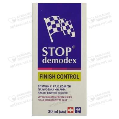 Стоп Демодекс (Stop Demodex) фініш контроль гель 30 мл — Фото 1