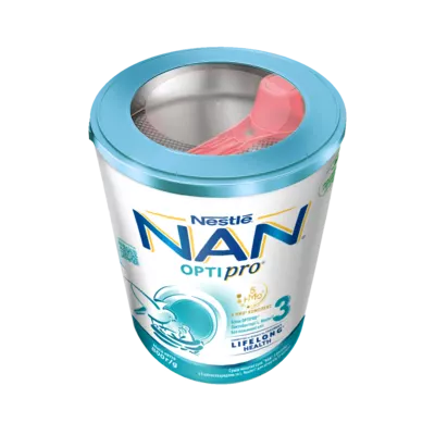 Смесь молочная Нестле Нан 3 (Nestle NAN Optipro) с 12 месяцев 800 г — Фото 4