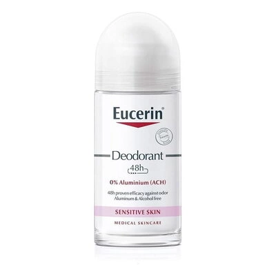 Юцерин (Eucerin) дезодорант кульковий 48 годин захисту без алюмінію для чутливої шкіри 50 мл — Фото 1