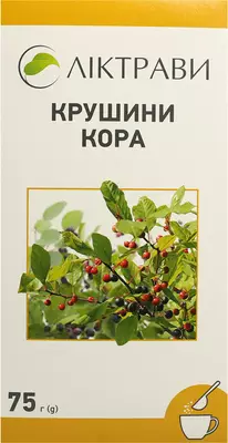 Крушины кора пачка 75 г — Фото 1