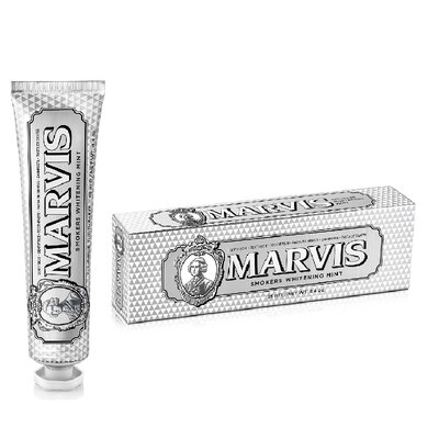 Зубная паста Марвис (Marvis) Отбеливающая мята для курящих 85 мл — Фото 1