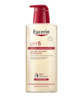 Юцерин (Eucerin) pH5 гель для душа для сухой чувствительной кожи 400 мл — Фото 1