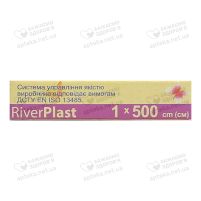 Пластир Ріверпласт Ігар (RiverPlast IGAR) прозорий на поліетіленовій основі розмір 1 см*500 см 1 шт — Фото 4