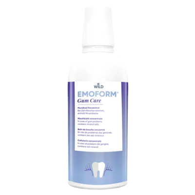 Ополіскувач для ротової порожнини Емоформ догляд за яснами (Dr.Wild Emoform Gum Care) 500 мл — Фото 1