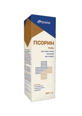 Псорін (Psorin) гель для шкіри голови при псоріазі 200 г — Фото 1