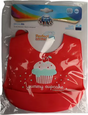 Слюнявчик Канпол (Canpol babies) 74/020 силиконовый — Фото 1