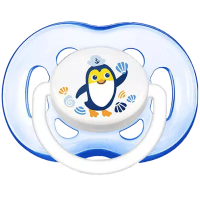 Пустушка Авент (Avent) SCF186/24 силіконова для хлопчиків з 18 місяців 2 шт — Фото 3