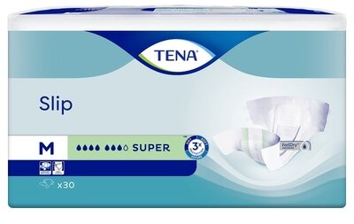 Подгузники для взрослых Тена Слип Супер Медиум (Tena Slip Super Medium) размер 2 30 шт — Фото 1