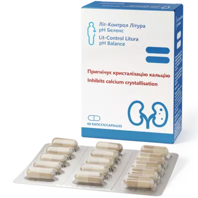 Літ-Контрол Літура рН Беленс капсули №60 — Фото 5