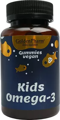 Омега 3 для дітей веганський мармелад капсули жувальні №60 — Фото 1