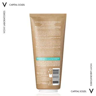 Виши (Vichy) Капиталь Солей молочко солнцезащитное увлажняющее для кожи лица и тела SPF50+ 200 мл — Фото 2