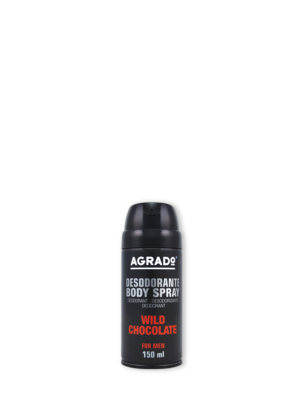 Аградо (Agrado) дезодорант-антиперспірант спрей для чоловіків Дикий Шоколад 150 мл — Фото 1
