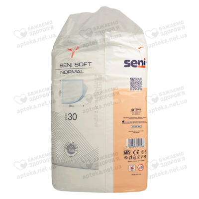Пеленки Сени Софт Нормал (Seni Soft Normal) 60 см*60 см 30 шт — Фото 5