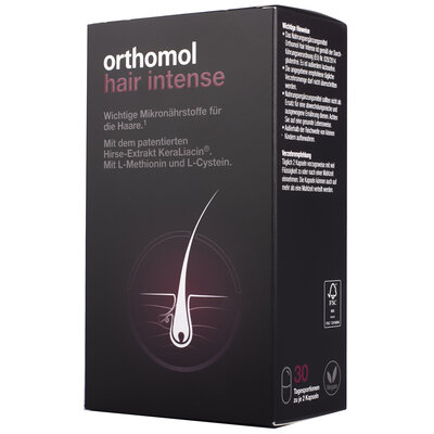 Ортомол Хеир Интенс (Orthomol Hair Intense) капсулы на курс 30 дней — Фото 6