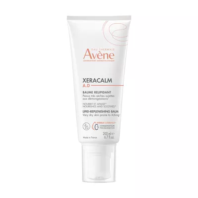 Авен (Avene) Ксеракальм AD бальзам липидовосстанавливающий для очень сухой кожи, склонной к атопическому дерматиту и зуду 200 мл — Фото 2