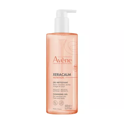 Авен (Avene) Ксеракальм Нутришн гель очищающий 500 мл — Фото 1