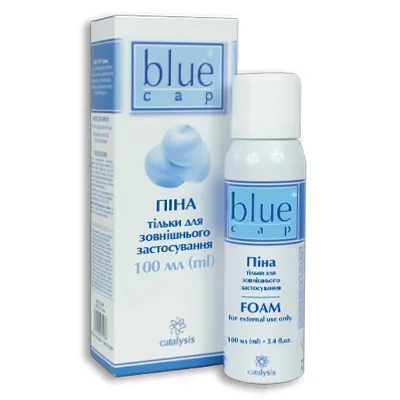 Блу Кап (Blu Сap) пена для наружного применения флакон 100 мл — Фото 1